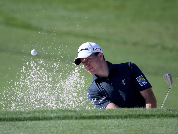 Nick Taylor of Canada plays a shot during a practice round for the Arnold Palmer Invitational Presented By MasterCard at the Bay Hill Club and Lodge on March 17, 2015 in Orlando, Florida.