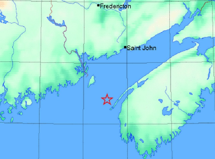 A magnitude-3.6 earthquake struck off the shore of Nova Scotia  on Canada Day, according to Natural Resources Canada.