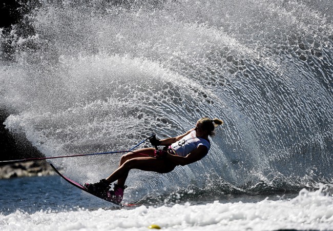 Canada's McClintock wins Pan Am water skiing