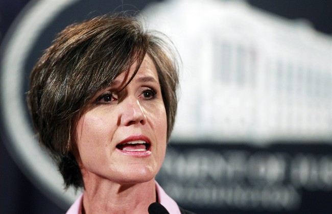 Former U.S. Attorney for the Northern District of Georgia Sally Yates.