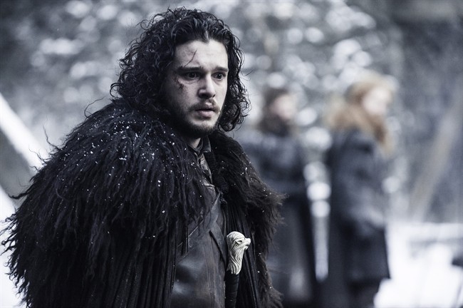 Kit Harington as Jon Snow in a scene from "Game of Thrones," Season 5. 