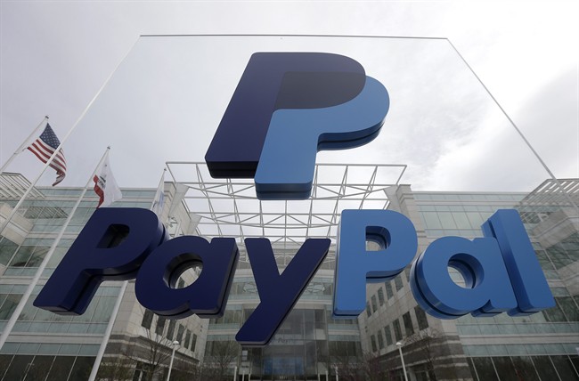 PayPal is cancelling plans to bring 400 jobs to North Carolina after lawmakers passed a law that restricts protections for lesbian, gay, bisexual and transgender people.(AP Photo/Jeff Chiu).