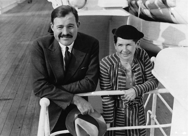 Ernest Hemingway and his wife Pauline Pfeiffer are part of the lost generation.