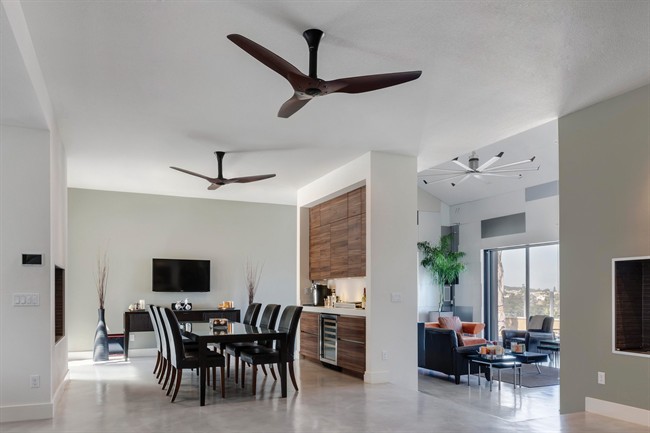 Ceiling fans are a great substitute for air conditioning when it’s not overly hot or humid, and they make you feel cooler by moving air across your skin, says Meg Waltner, of the Natural Resources Defence Council.