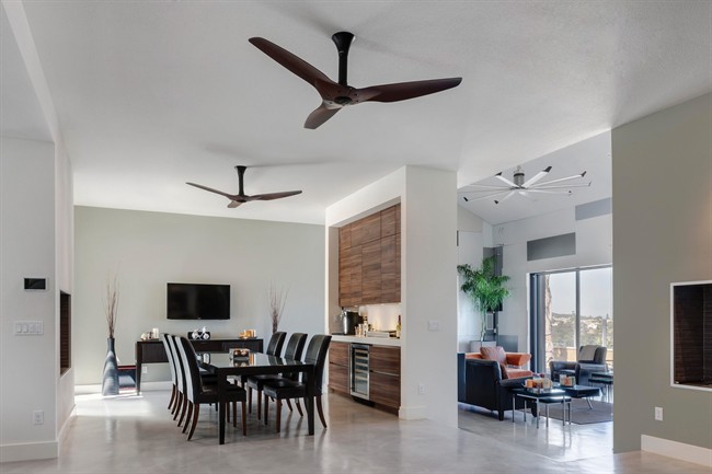 2 Ceiling Fans In Living Room