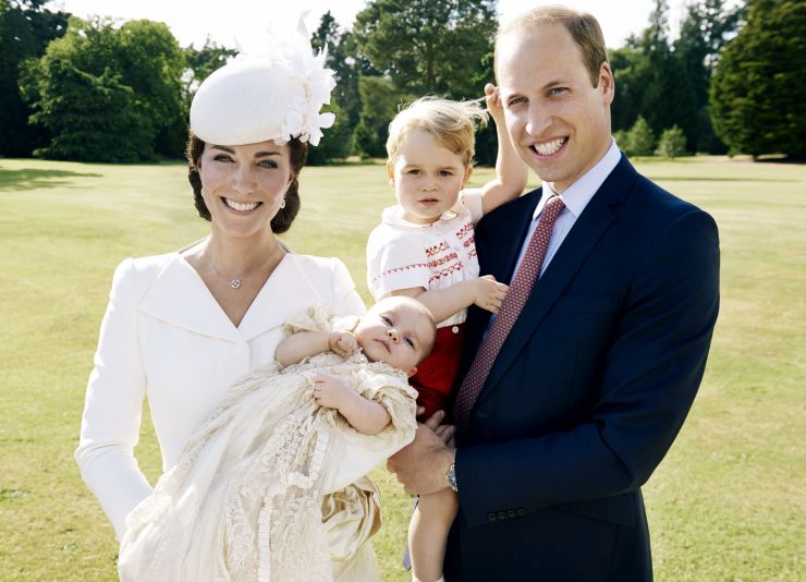 Princess Charlotte's royal christening