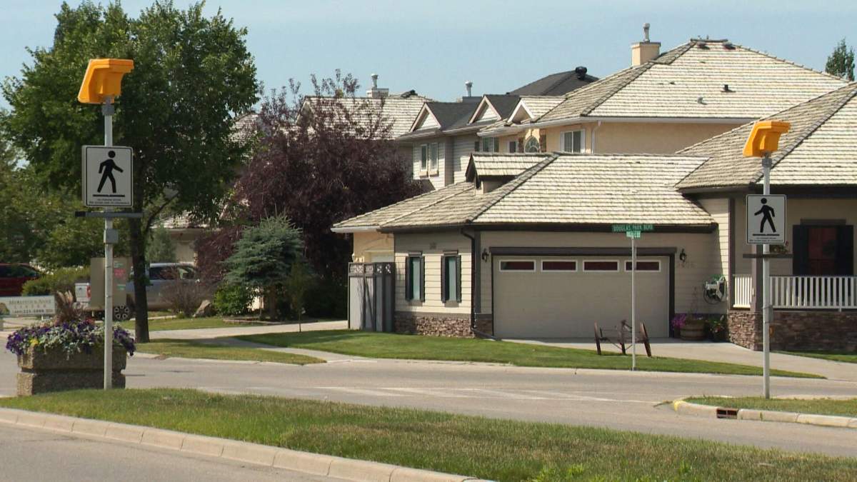Rectangular rapid flashing beacons.