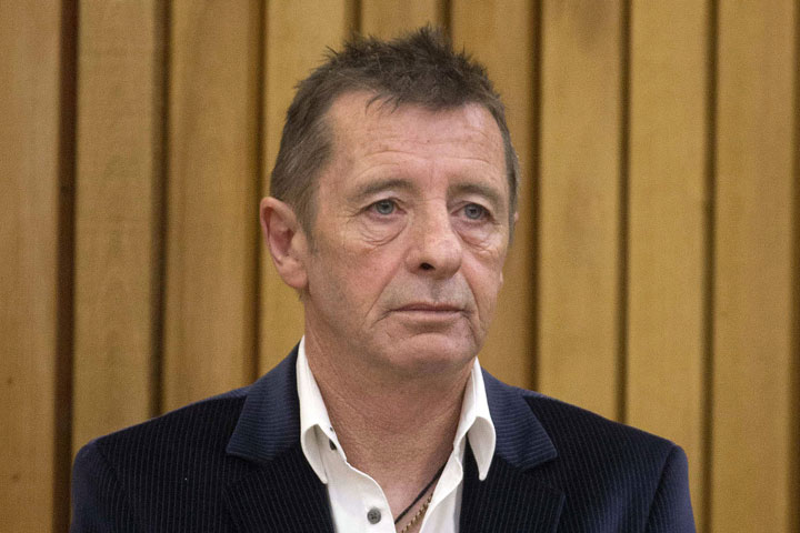 Phil Rudd, pictured on July 9, 2015.