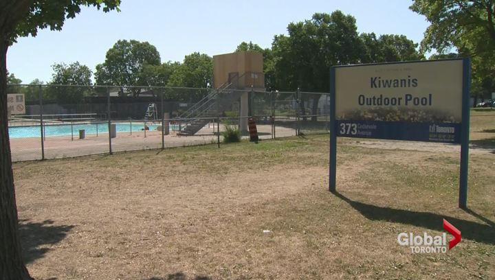 Several outdoor pools will be opening in the city of Toronto today.