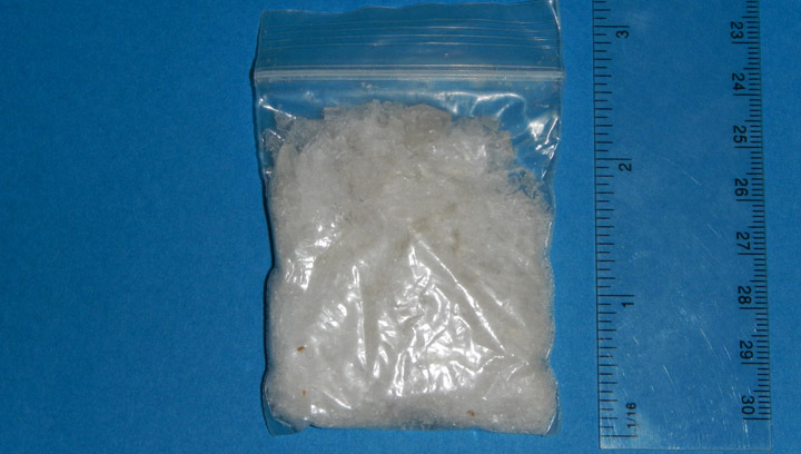 Prince Albert police make drug bust, seize meth with a street value of $1,300.