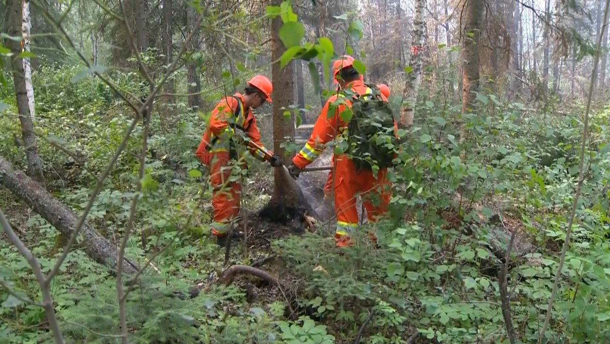 About 600 Canadian soldiers are on the fire line in northern Saskatchewan.