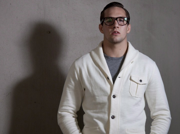 MMA fighter Rory MacDonald poses during a photo shoot in North Vancouver, B.C., Thursday, Oct. 4, 2012.