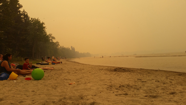 smokey beach