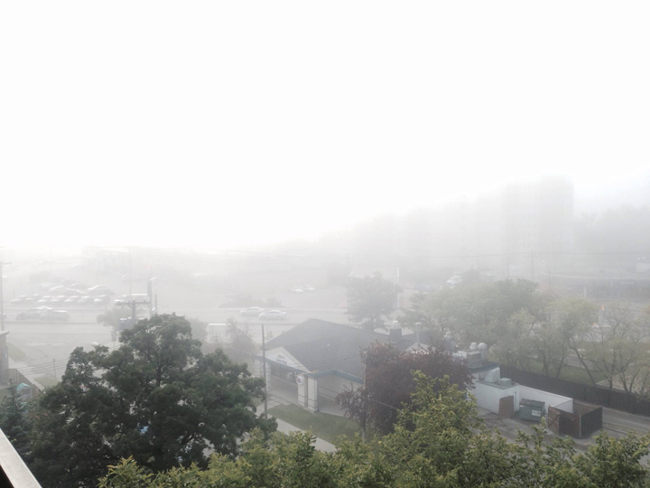 Winnipeg fog weather