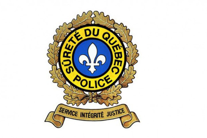 Quebec provincial police logo.