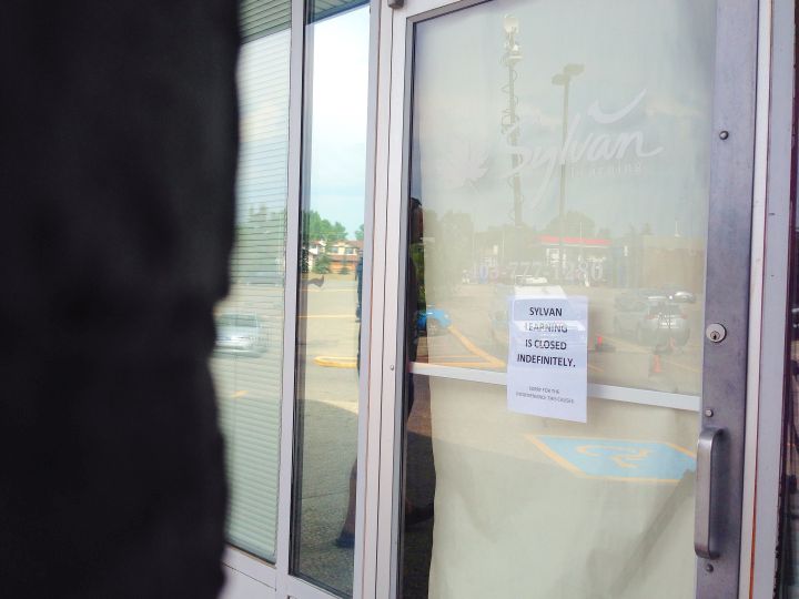 Sylvan Learning Centre closed