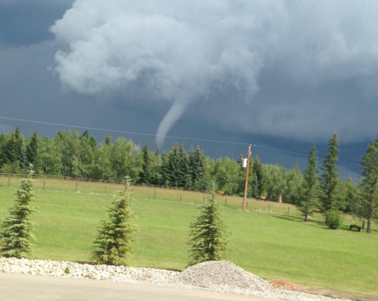 IN PHOTOS Funnel cloud spotted over Calgary, parts of southern Alberta