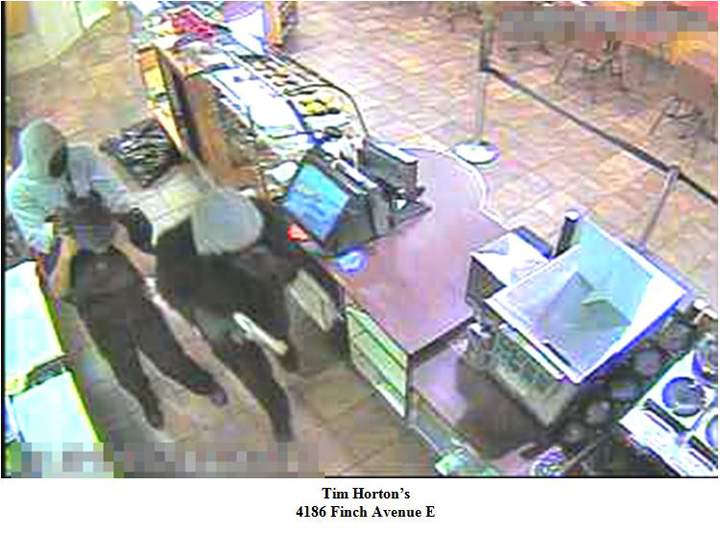 Surveillance footage from Tim Hortons obtained by Global News.
