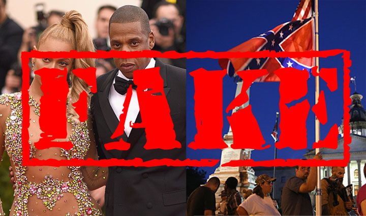 A Confederate flag hoax, a snake fake, and other things that were fake online this week - image