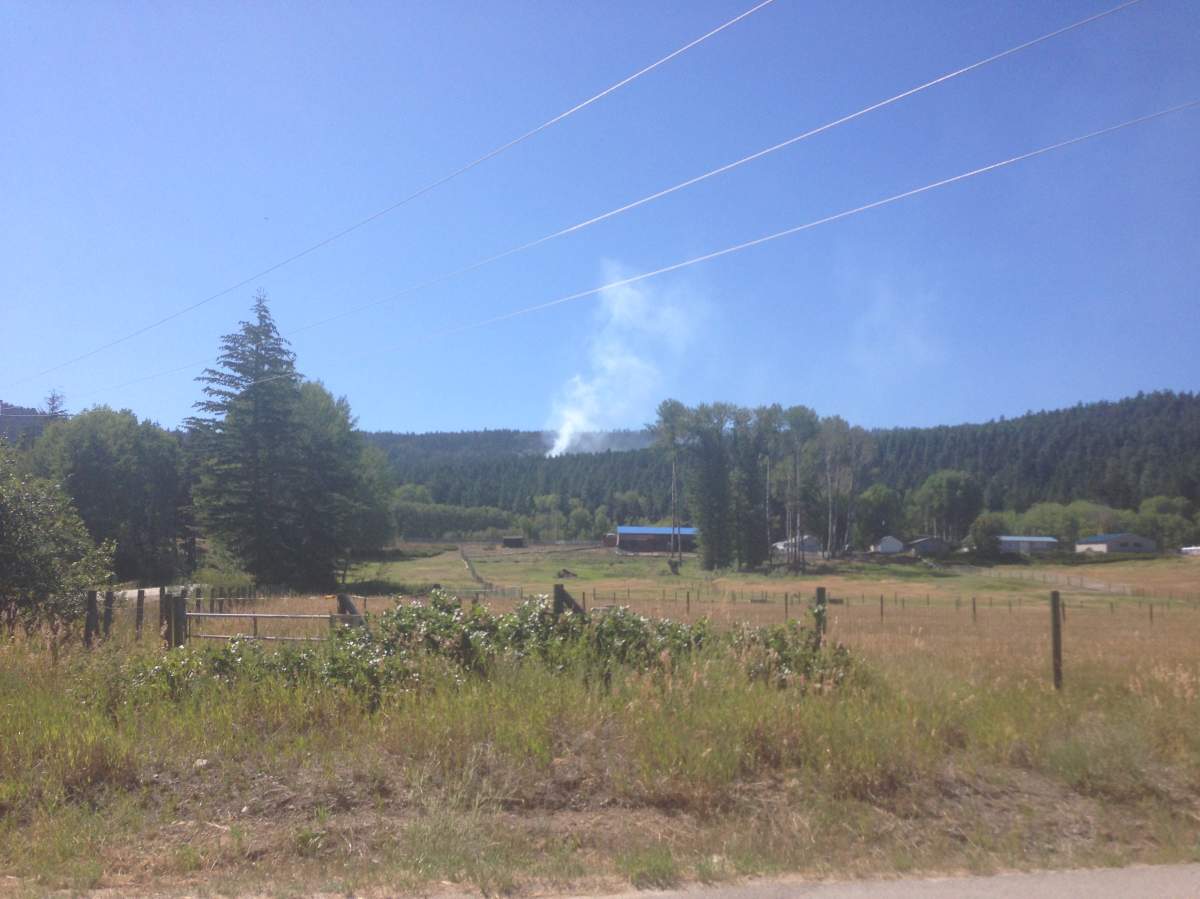 Crews get wildfire near West Kelowna contained and under control ...