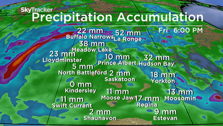 Much needed rain in the forecast as more Saskatchewan wildfire evacuees allowed to go home.