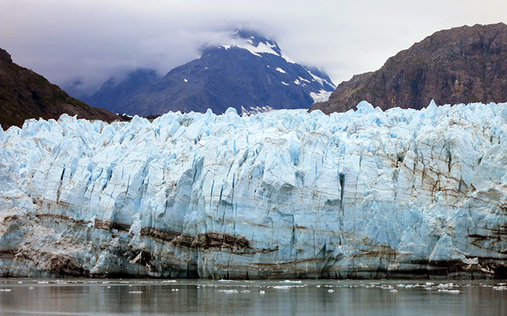 Margerie Glacier, one of many glaciers that make up Alaska's Glacier Bay National Park.