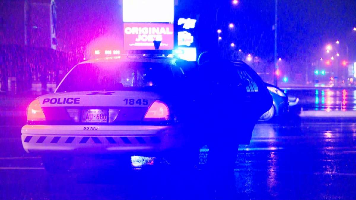 Police investigate after a man was hit and killed in the intersection of 130 Avenue S.E. and 48 Street S.E. on Thursday, August 20, 2015.