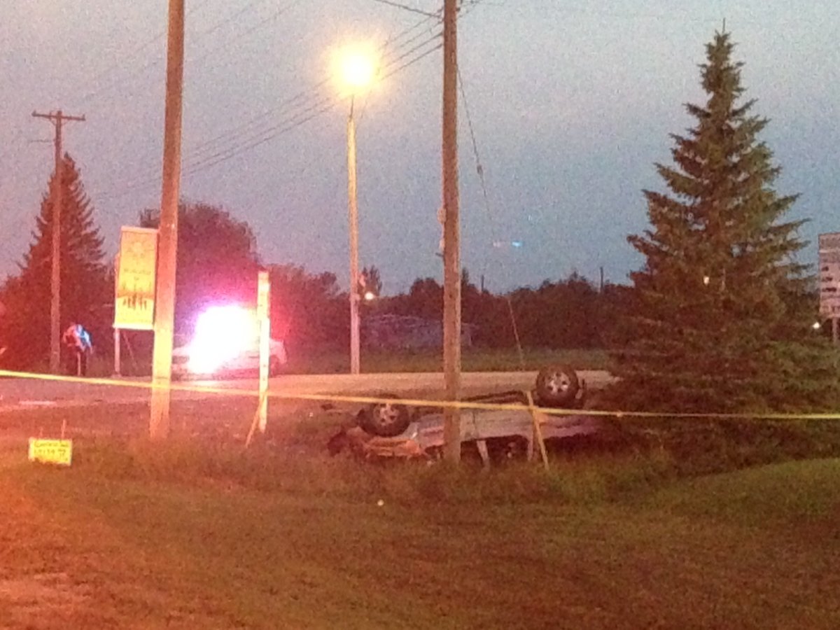 Two vehicles and four occupants were involved in a serious crash in Anola, Manitoba Friday evening. 