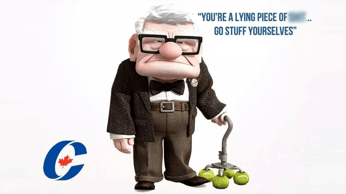 Harper supporter’s blowup births social media mockery - image