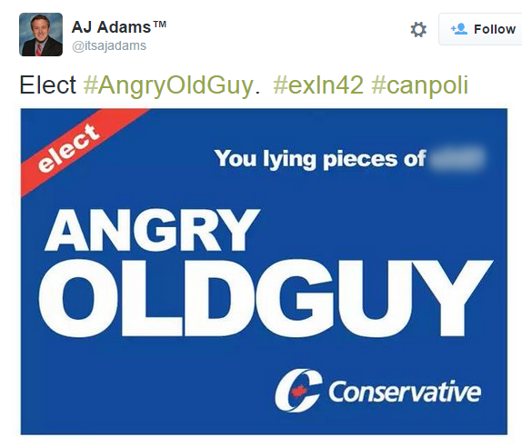 Harper supporter’s blowup births social media mockery - image