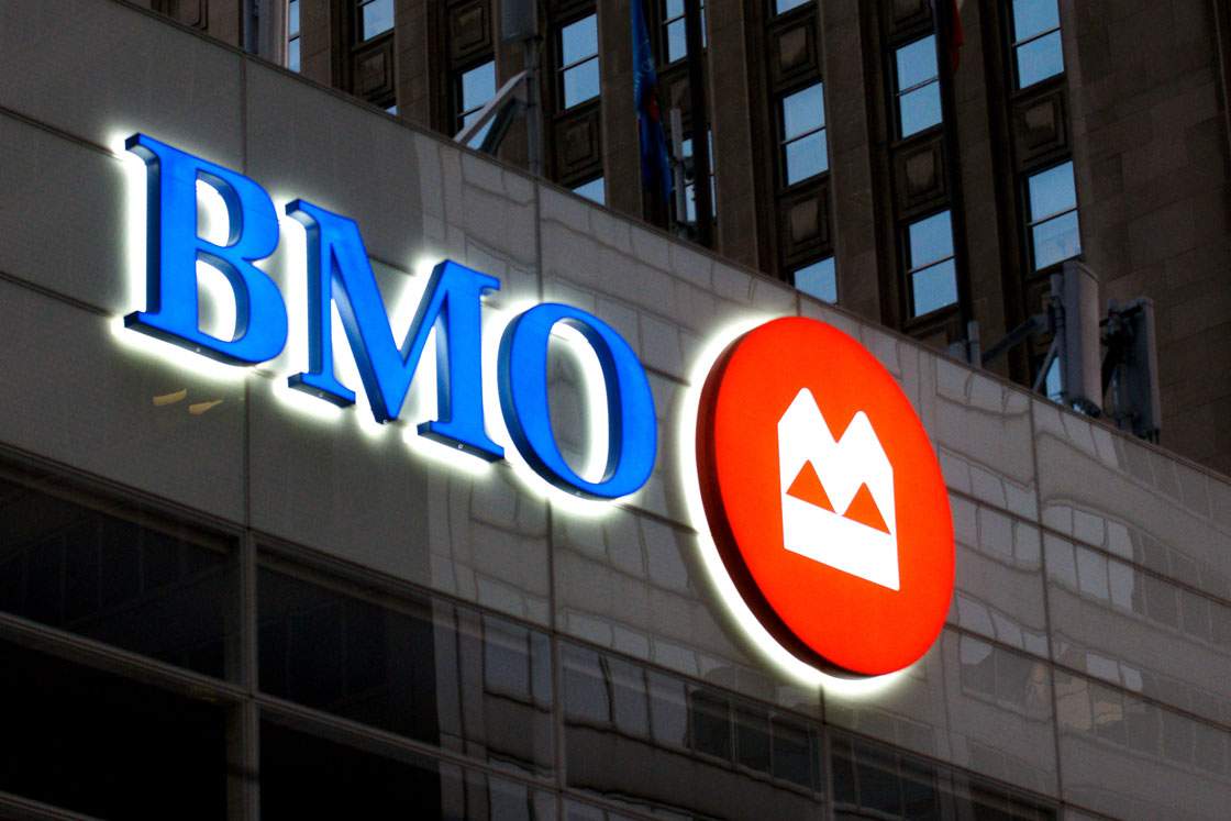 BMO, the country's third-biggest lender, said earnings jumped in the latest three-month stretch despite headwinds created by lower oil prices.