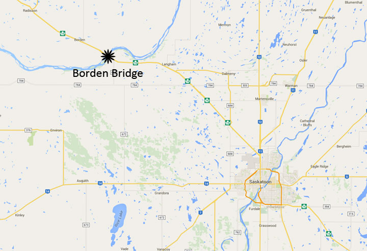 Saskatchewan RCMP are investigating after a 15-year-old girl was struck and killed Friday night at the Borden Bridge.
