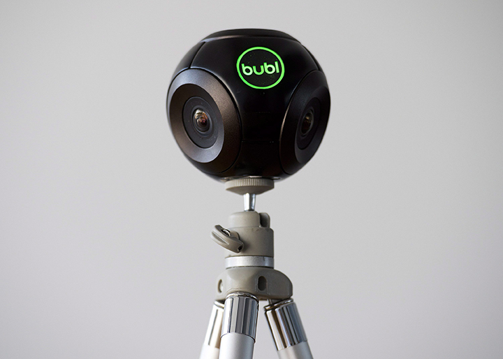 A photograph of the Buble cam at the office of Buble Technology Inc. in Toronto on Friday, February 13, 2015.