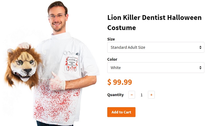 The offending costume.