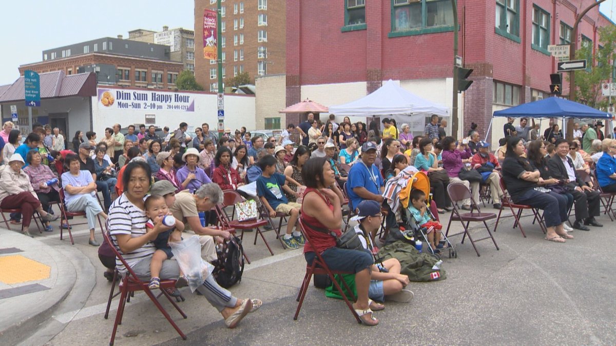 Hundreds of Manitobans are spending their weekend taking in the activities at Chinatown Street Festival downtown.
