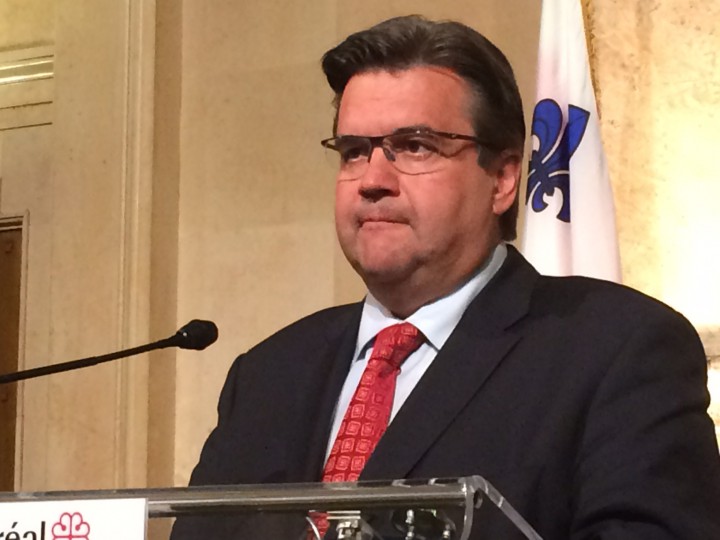 Montreal Mayor Denis Coderre will be off for a least a week due to medical issues, Wednesday, March 1, 2017.