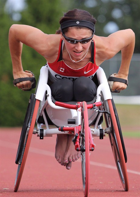 Canadian Paralympic athlete Michelle Stilwell is shown in a handout photo.