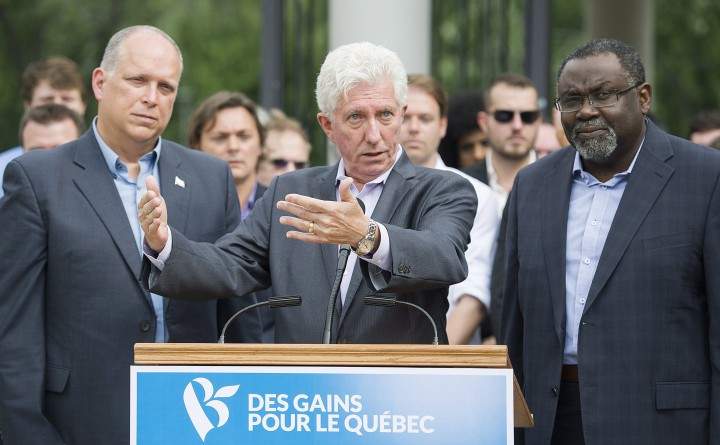 Bloc Québécois leader Gilles Duceppe