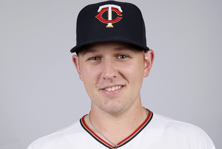 This is a 2015, file photo of Tyler Duffey of the Minnesota Twins.
