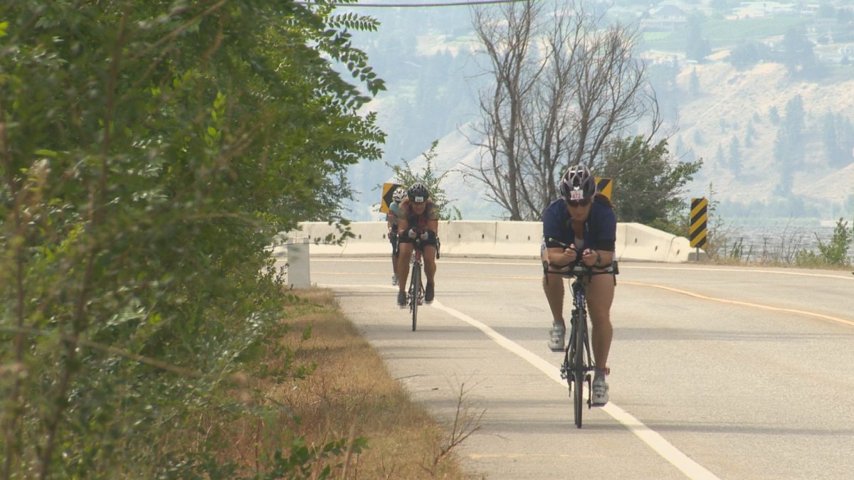 Rain not a challenge for athletes in Penticton - image