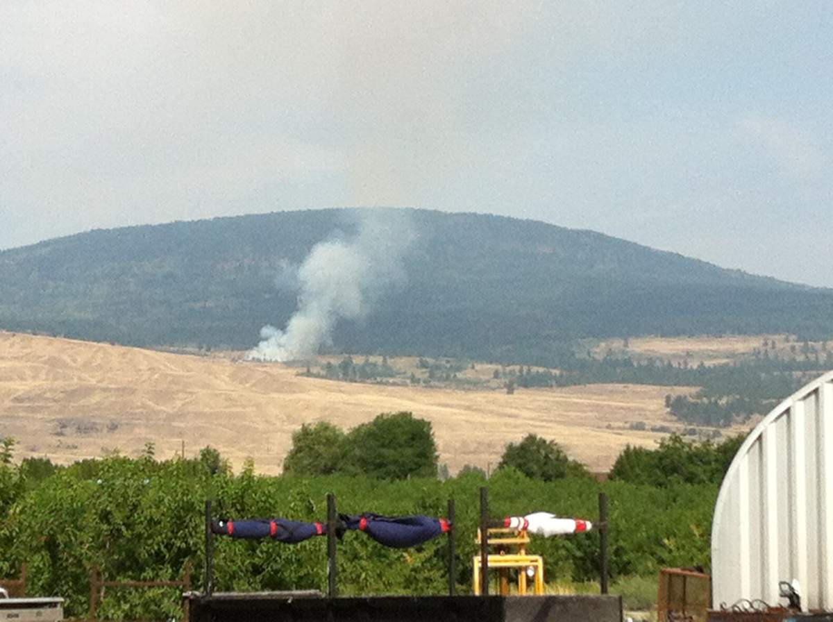 Grass fire near Lake Country completely contained - image