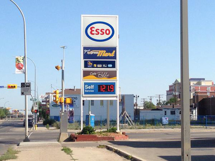 On Tuesday night gas prices in the Queen City were sitting at an average of $1.08 a litre. Wednesday morning prices skyrocketed to $1.219 per litre.