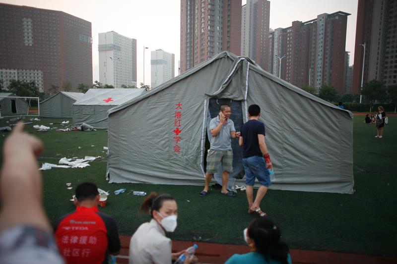 At least 50 people dead, 71 are in critical condition and at least another 700 injured during the explosions of a warehouse on late Wednesday in Binhai New Area in Tianjin, according to police authority.