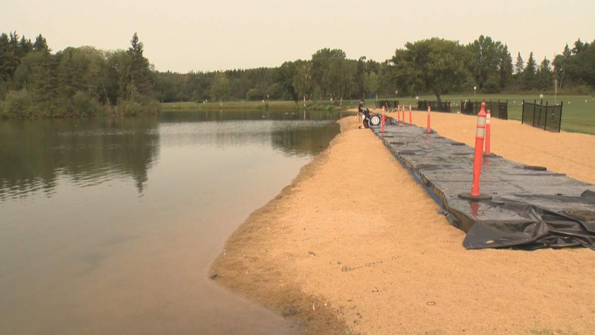 Hawrelak Park Lake in Edmonton, August 27, 2015.