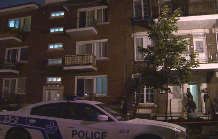 A home invasion in Hochelaga-Maisonneuve sends one to hospital, Monday, August 10, 2015.