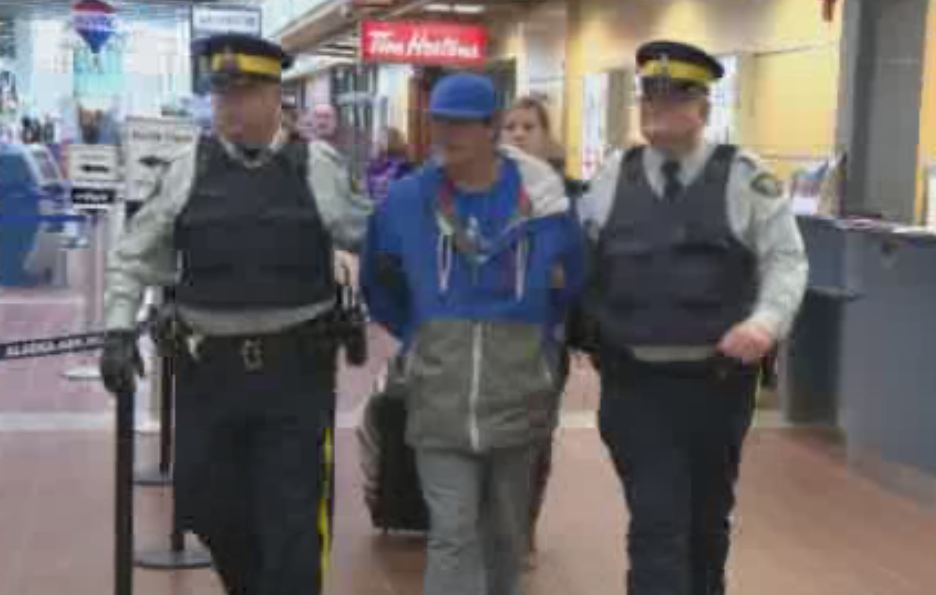 Michael Howells Under Arrest.