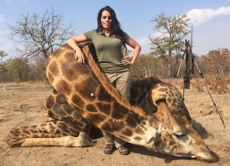 Idaho huntress Sabrina Corgatelli has been posting pictures on Facebook of various kills she has made during a legal hunt in South Africa leading to a backlash on social media.