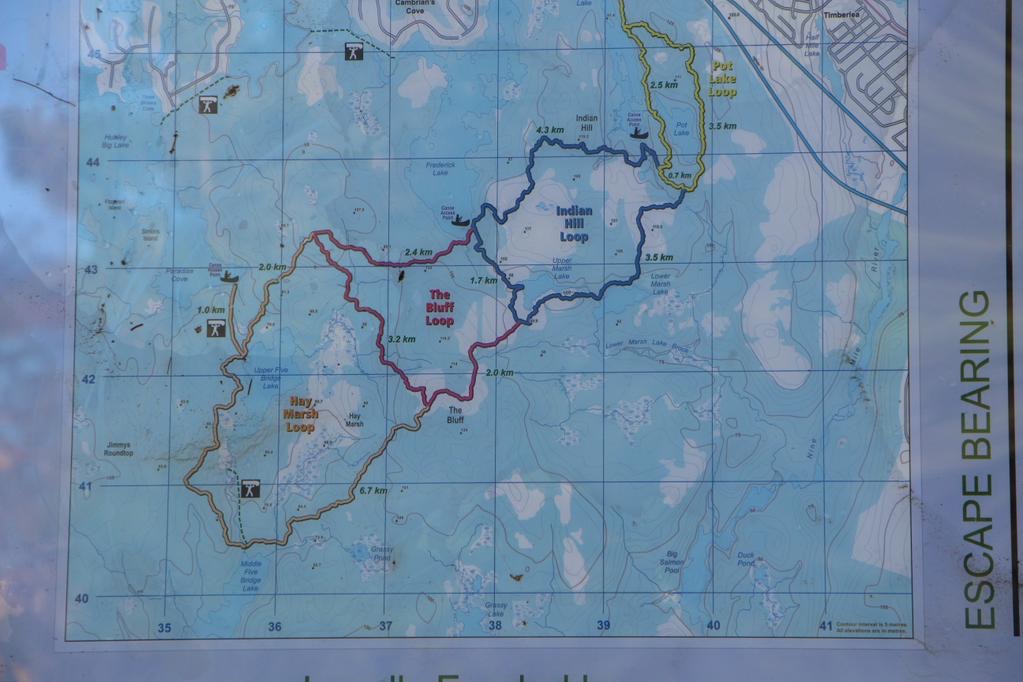 RCMP have located 2 hikers after they became lost on the Bluff Wilderness Hiking Trail.