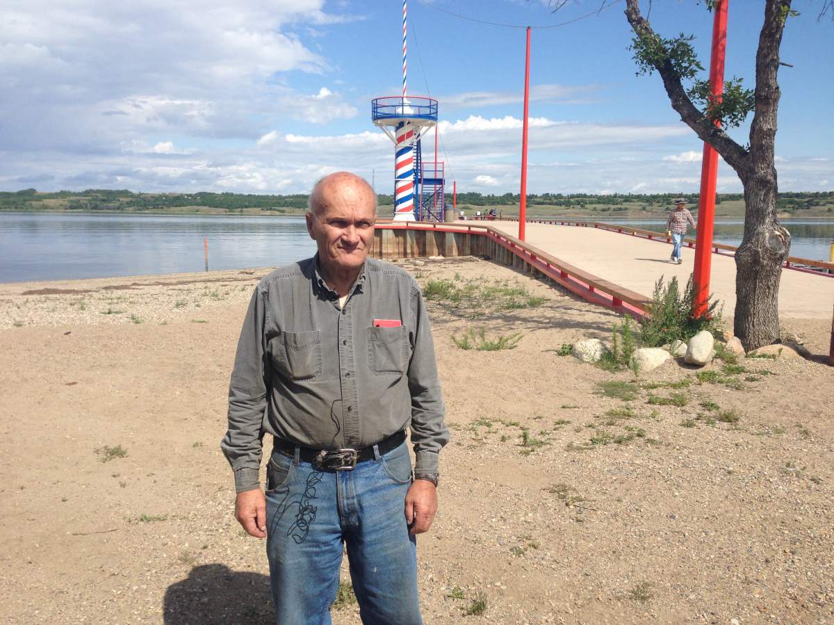 Regina Beach Mayor Cameron Hart doesn't want the salty Quill Lakes to overflow into Last Mountain Lake, but he's concerned about rising water levels from re-directing Kutawagan Creek. 