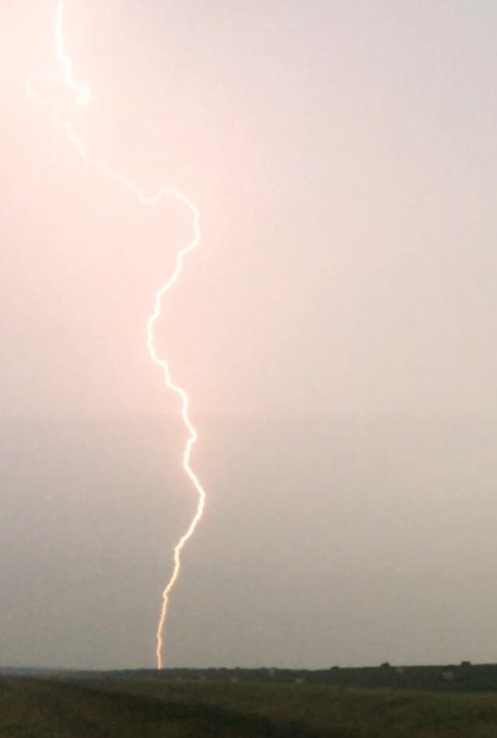 Manitoba storm lightning